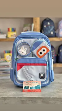 حقيبة مدرسية بتصميم أرنب وبومة (BOBGOG)