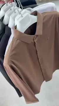 قميص رجالي كلاسيكي بألوان متنوعة