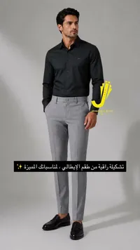 قميص وبنطلون رجالي - جيهان الشيخ (Jihan Elshiekh)
