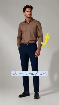 قميص رجالي وبنطلون كلاسيك - جهاد الشيخ (Jihad El Sheikh)
