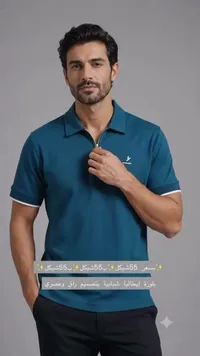 بولو رجالي بسحاب - ماركة غير معروفة - سوق غزة
