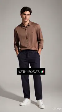 قميص رجالي بني - زارا (Zara)