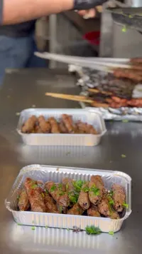 وجبة مشاوي مشكلة - لحم وكفتة