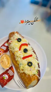 ساندويتش تشكن بيتزا