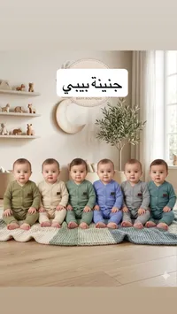 بدلة أطفال جنينة بيبي - تشكيلة ألوان