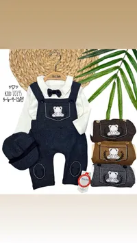 طقم ملابس أطفال رسمي مع قبعة - مورات بيبي (Murat Baby)