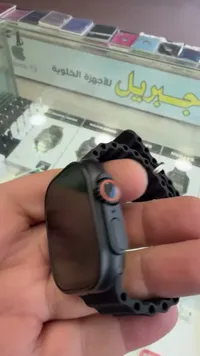 ساعة ذكية شبيهة أبل ألترا - أسود