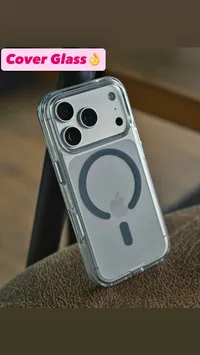 غطاء حماية زجاجي مغناطيسي لهاتف آيفون (Apple)
