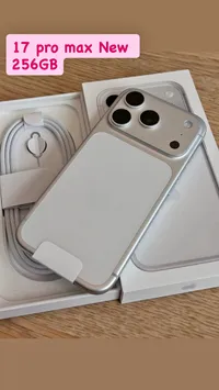 آيفون 17 برو ماكس - جديد بسعة 256 جيجابايت (Apple)