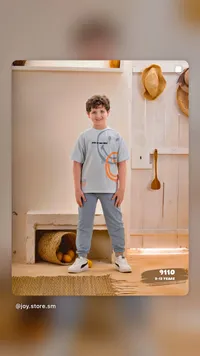 طقم ملابس أطفال (9110)
