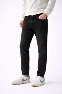 جينز رجالي أسود (Denim)