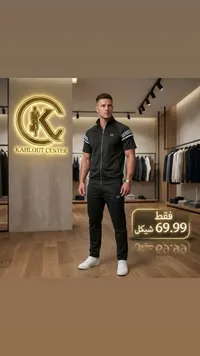 طقم رياضي رجالي - Kahlout Center