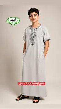 جلابية إكاف الصيفية - كهرمانة