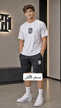 طقم صيفي رجالي - رون (Ronn) - سوق غزة