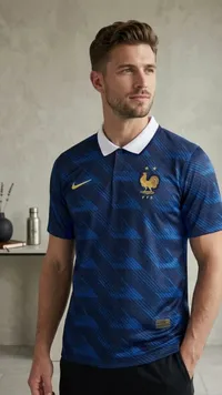 تيشيرت بولو رياضي - فرنسا (Nike)