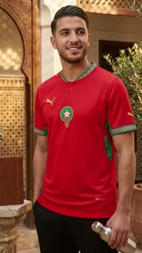تيشيرت رياضي - منتخب المغرب (Puma)
