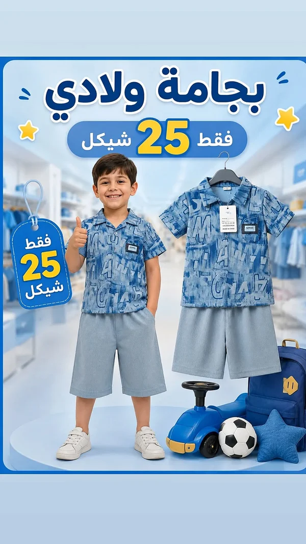 بجامة ولادي - APNIS - ملابس أطفال - سوق غزة