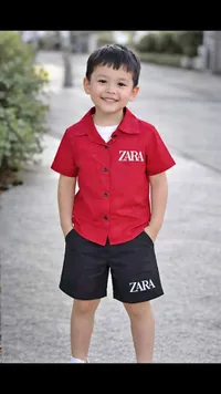 طقم صيفي للأطفال - زارا (Zara)