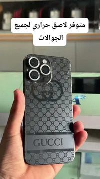 لاصق حراري خلفي للجوال بتصميم غوتشي (Gucci)