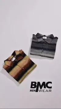 قميص صيفي محبوك للرجال - بي إم سي (BMC)