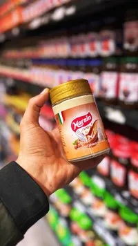 كريمة بندق بالحليب - مارسين