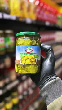 مخلل خيار (كورنيشون) مقطع بالخل - بري حين