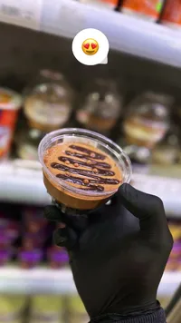 كوب موس الشوكولاتة