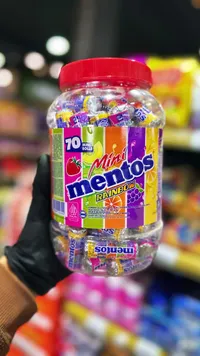 حلوى مينتوس رينبو ميني رولز - مينتوس (Mentos)