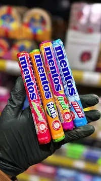 حلوى مينتوس المتنوعة - مينتوس (Mentos)