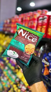 رقائق بطاطس بنكهة السور كريم - نايس (Nice)