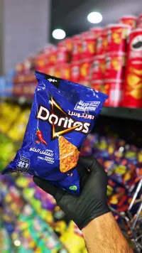رقائق ذرة دوريتوس بنكهة الفلفل الحلو (Doritos)