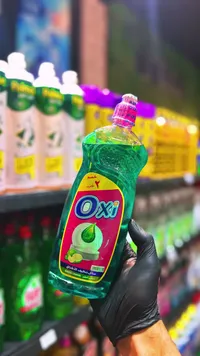 سائل تنظيف الأطباق بالليمون الأخضر - أوكسي (Oxi)