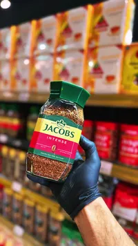 قهوة سريعة التحضير إنتنس - جاكوبس (Jacobs)
