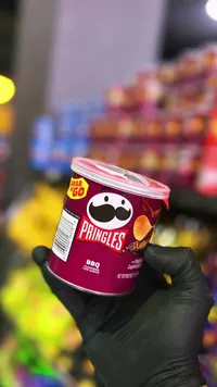 رقائق بطاطس بنكهة الباربيكيو - برينجلز (Pringles)