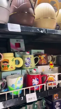 مج سيراميك برسومات كرتونية متنوعة