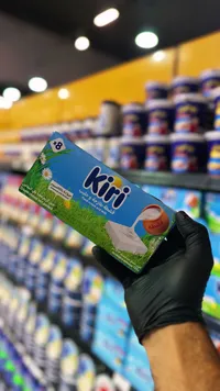 جبن كريم بالقشطة والحليب - كيري (Kiri)