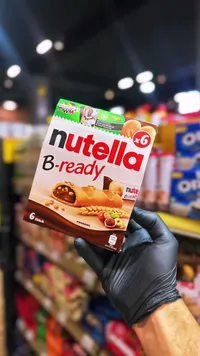 أصابع ويفر محشوة بشوكولاتة البندق - نوتيلا بي ريدي (Nutella)