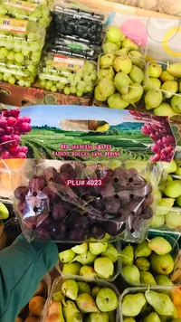 عنب أحمر بدون بذور - PLU# 4023