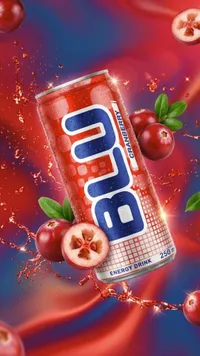 مشروب طاقة بنكهة التوت البري - بلو (Blu)
