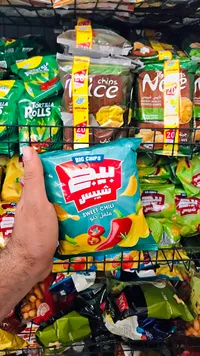 شيبس بيج بنكهة الفلفل الحلو (Big Chips)
