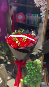 باقة ورد أحمر - سوق غزة