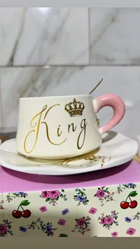 طقم فنجان وصحن - King