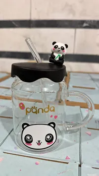 كوب باندا مع ماصة (Panda)