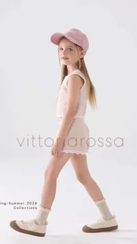 طقم صيفي بناتي - فيتوريا روسا (Vittorio Rossa)