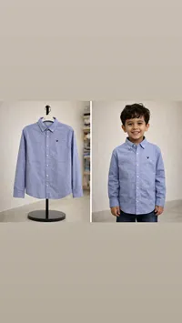 قميص أطفال رسمي كلاسيكي - أمريكان إيجل (American Eagle)