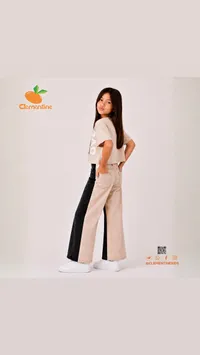 طقم ملابس بناتي عصري - كليمنتاين (Clementine)