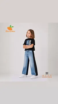 طقم ملابس بناتي عصري - كليمنتاين (Clementine)