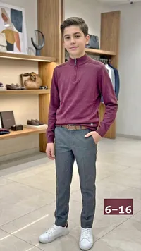 طقم ملابس أولاد - قميص وبنطلون (Boys' Outfit)