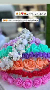 طوق ورد صناعي مزين باللؤلؤ والاسترس