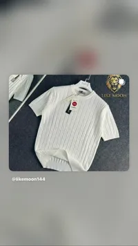 تيشيرت صيفي محبوك - لايك مون (Like Moon)